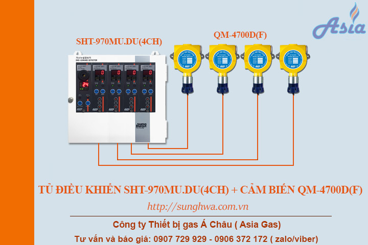 Đầu báo QM-4700D(F) Sunghwa korea