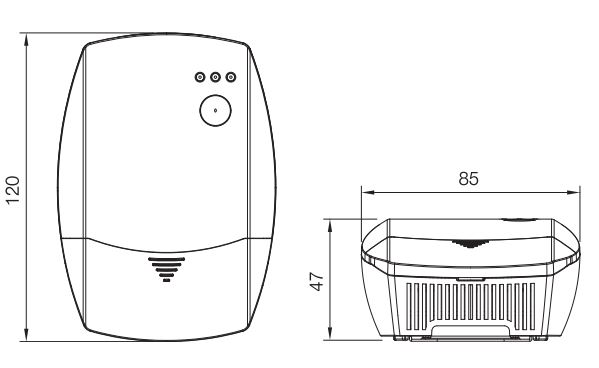Điều khiển trung tâm báo rò rỉ gas SHT-820-2 Sunghwa