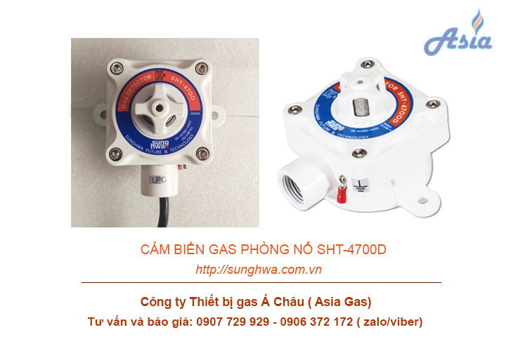 Thiết bị báo rò rỉ gas công nghiệp Hàn quốc SHT-4700D Sunghwa