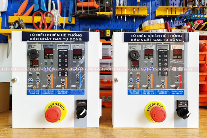 Tủ điều khiển cảm biến gas phòng nổ và đầu dò gas